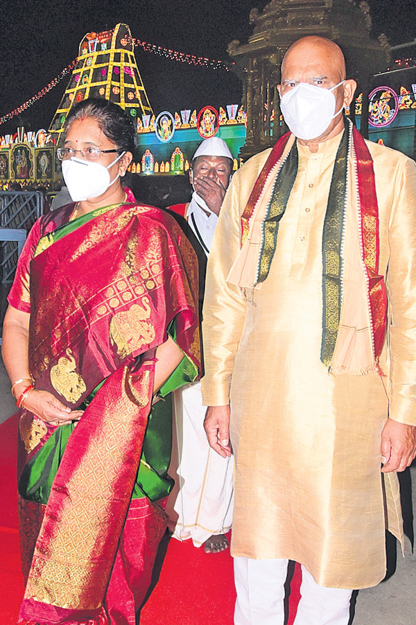 AP High Court Judges visits Tirumala Temple Photo Gallery - Sakshi