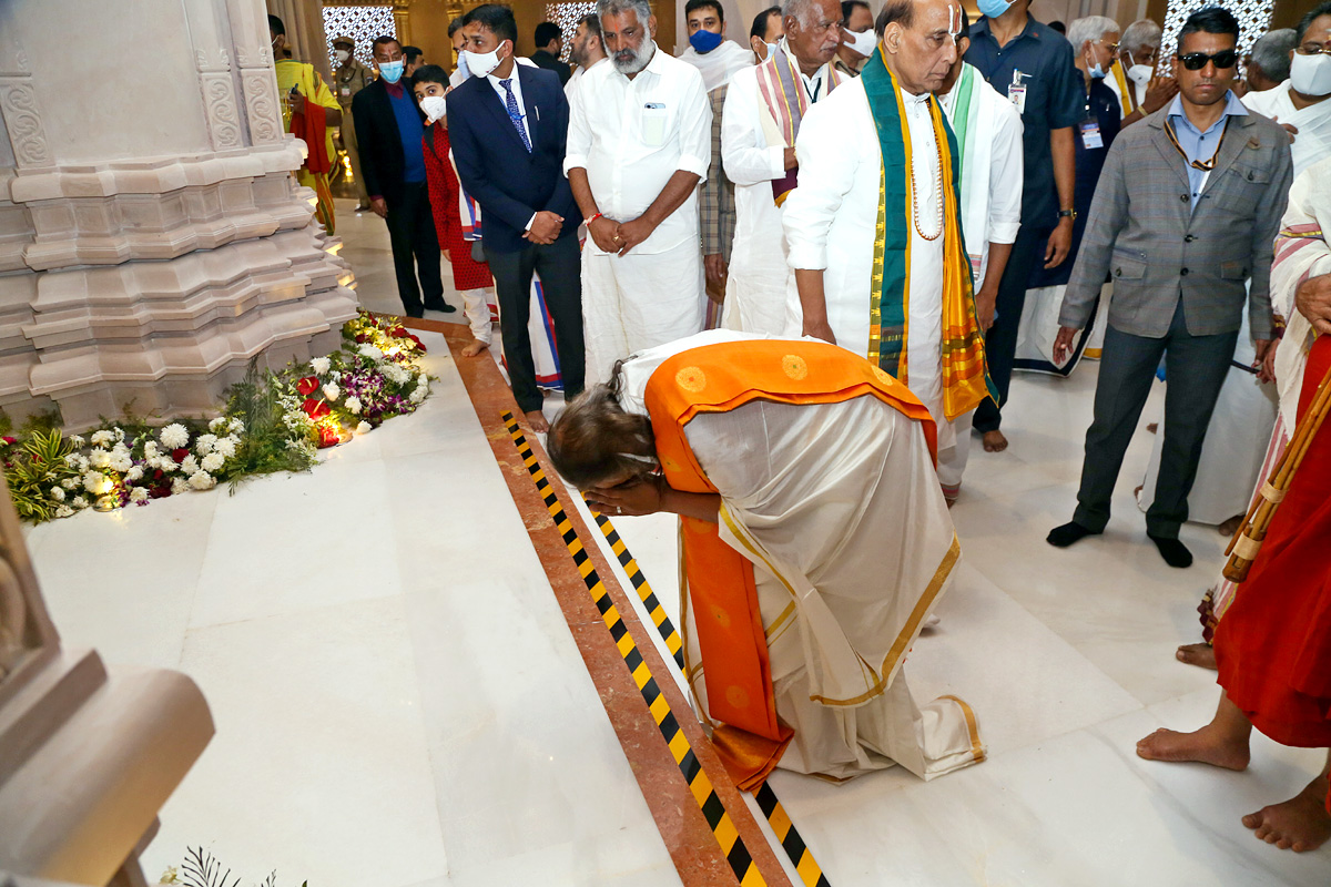 Statue of Equality Sri Ramanuja Sahasrabdhi Utsav 9th Day - Sakshi