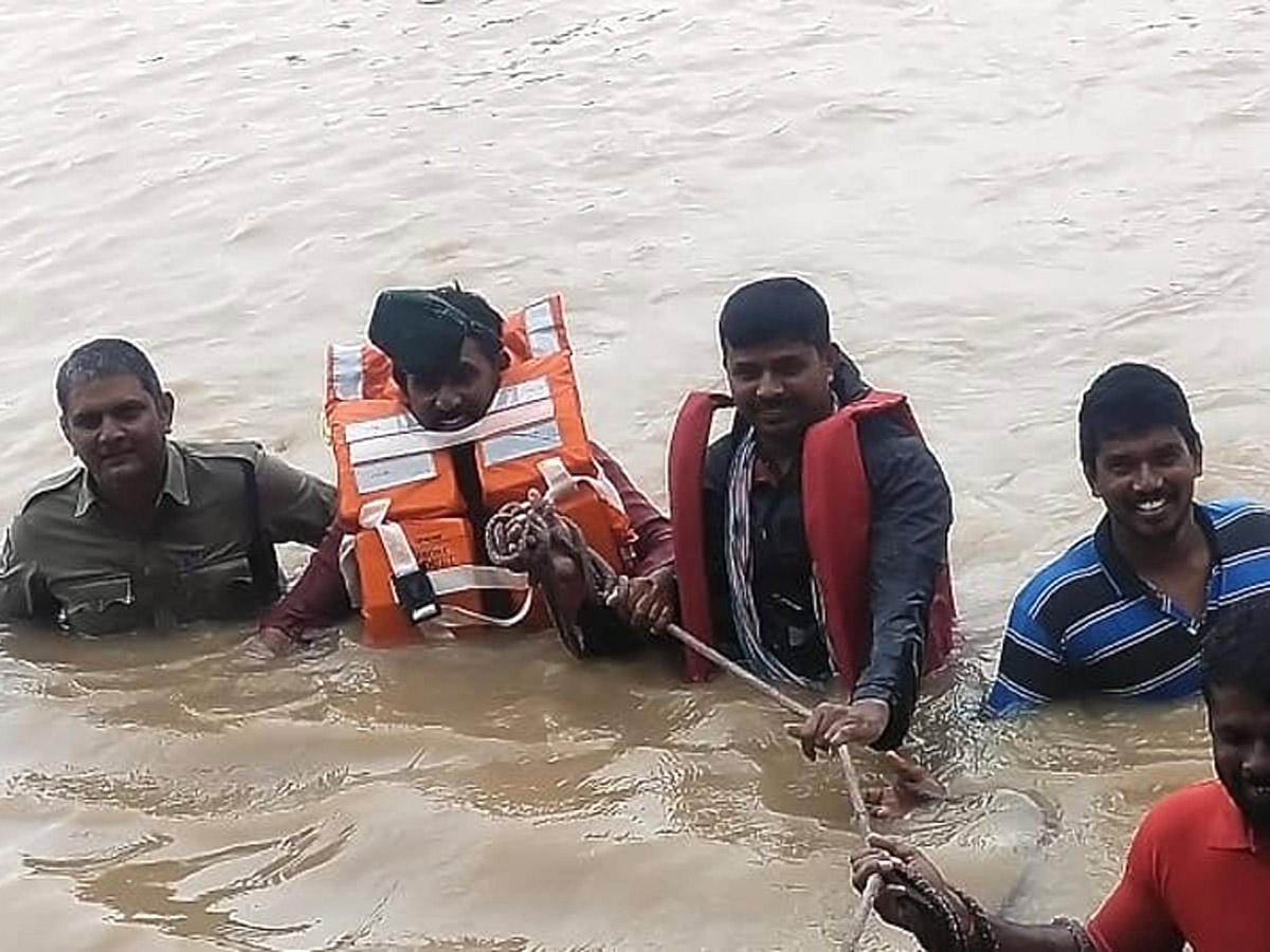 Heavy Rains In Telugu States  - Sakshi