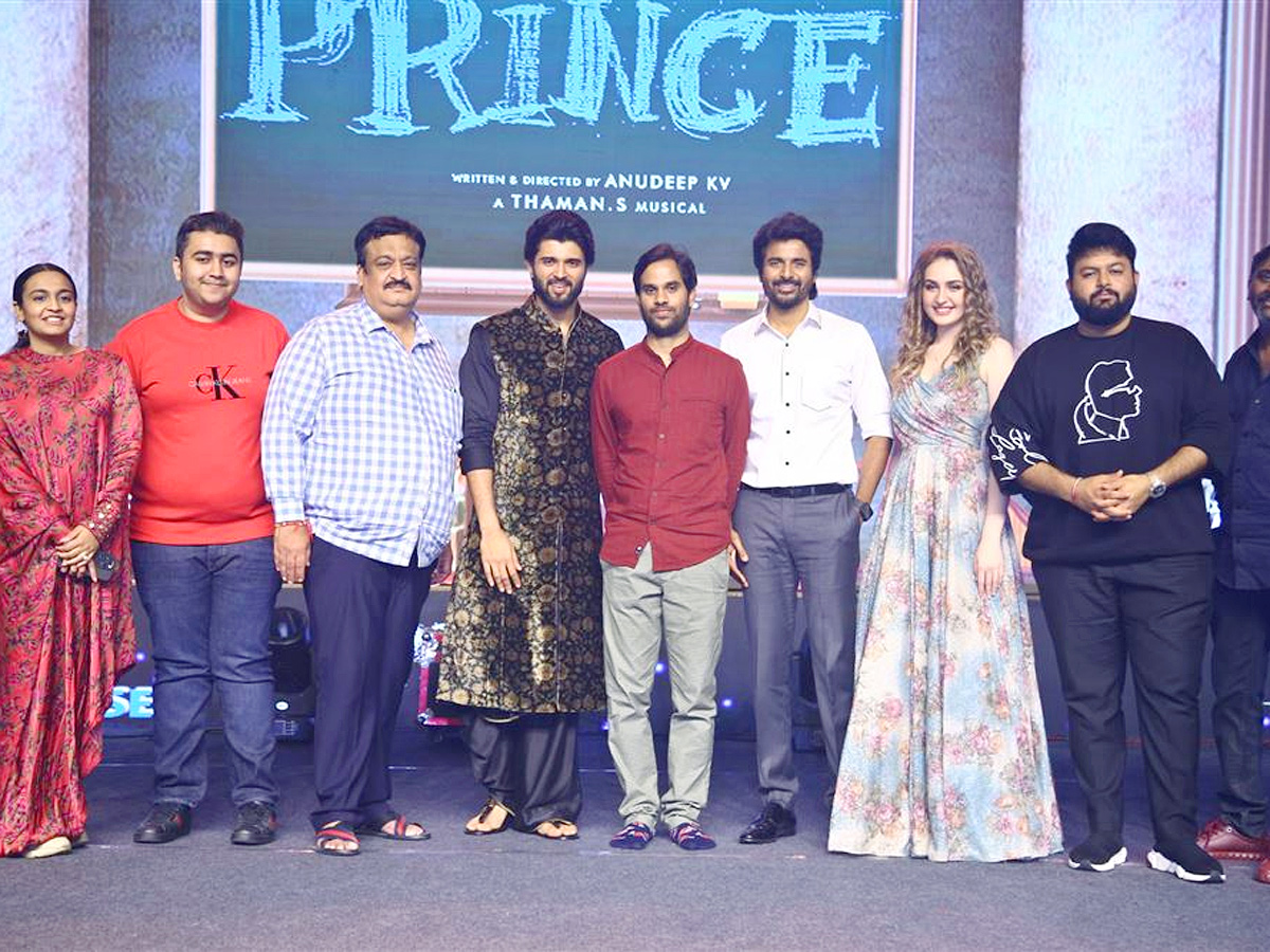 Sivakarthikeyan Movie Prince Pre Release Event Stills - Sakshi