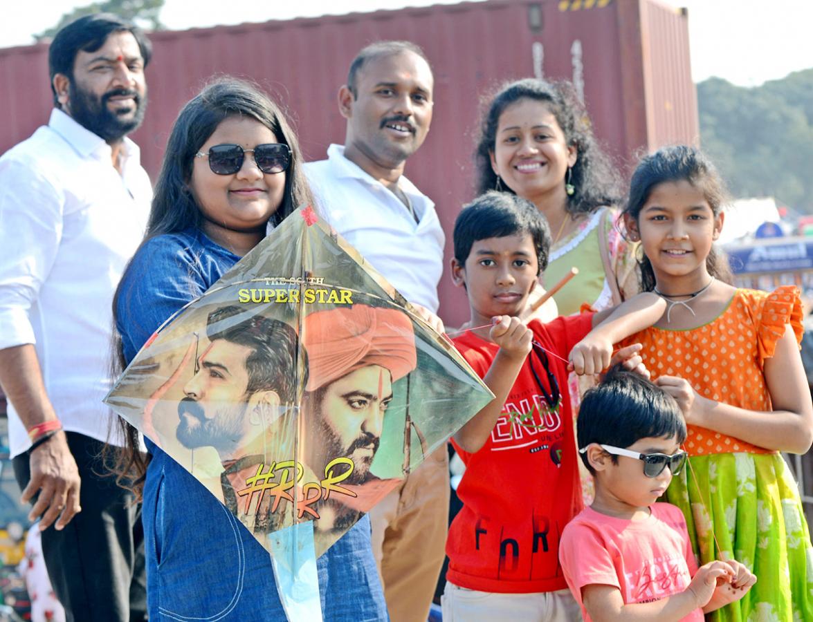 Kites Festival at Parade Grounds   - Sakshi