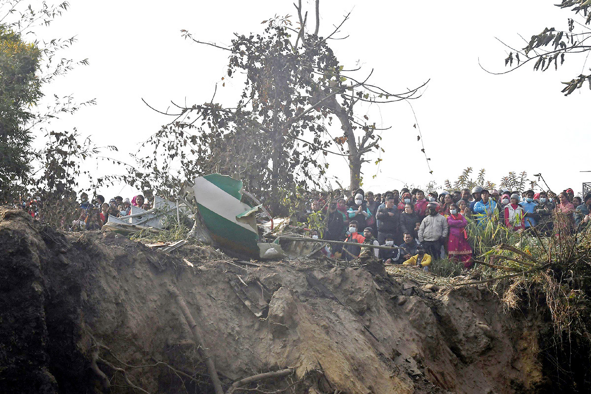 Dozens Killed In Nepal Plane Crash Viral Photos - Sakshi