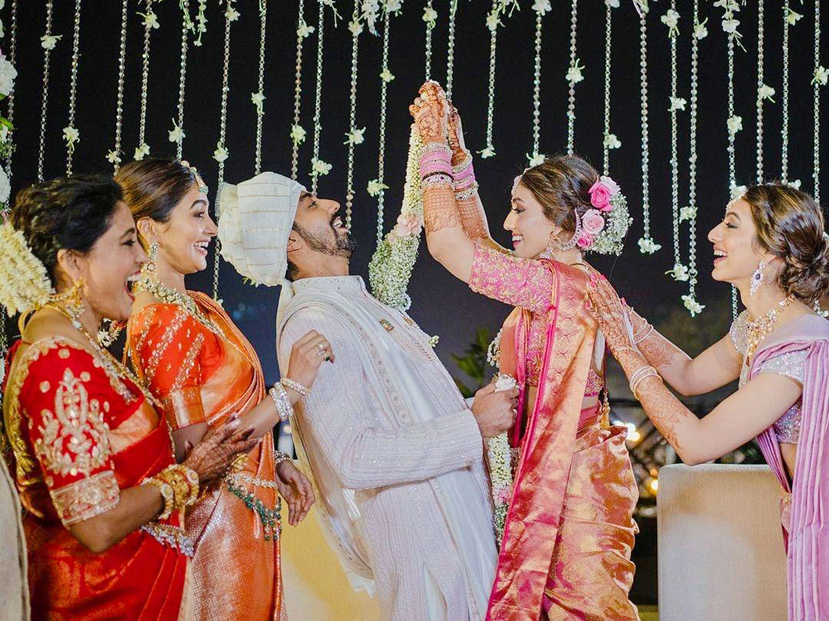 Actress Pooja Hegde Brother Wedding Viral Photos - Sakshi
