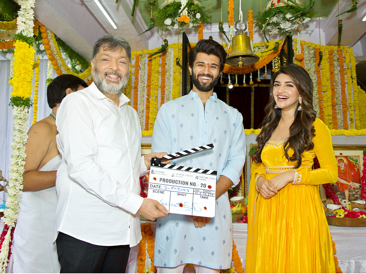 Vijay Deverakonda New Movie opening Photos - Sakshi