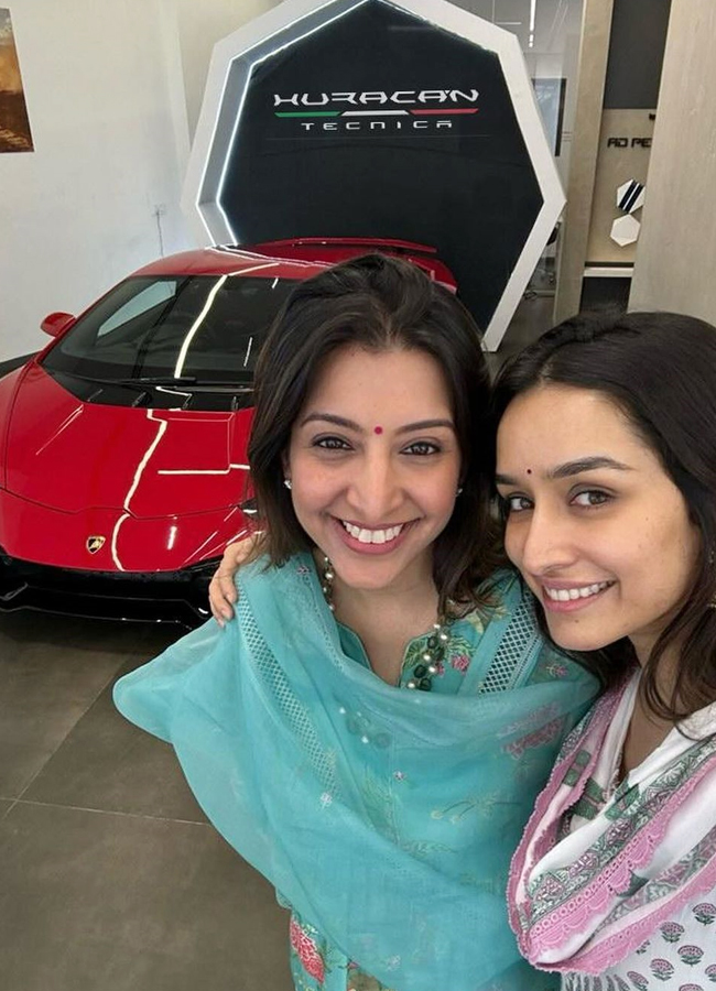 Shraddha Kapoor With Her New Lamborghini Photos - Sakshi