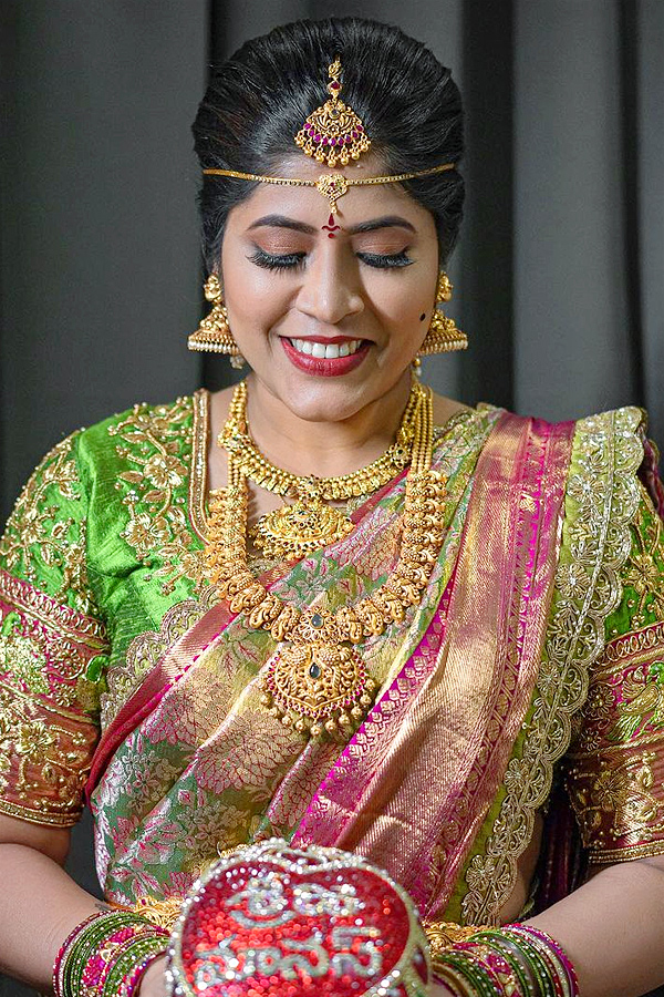 Serial actor maanas nagulapalli srija Share Wedding Photos in Instagaram Photos - Sakshi