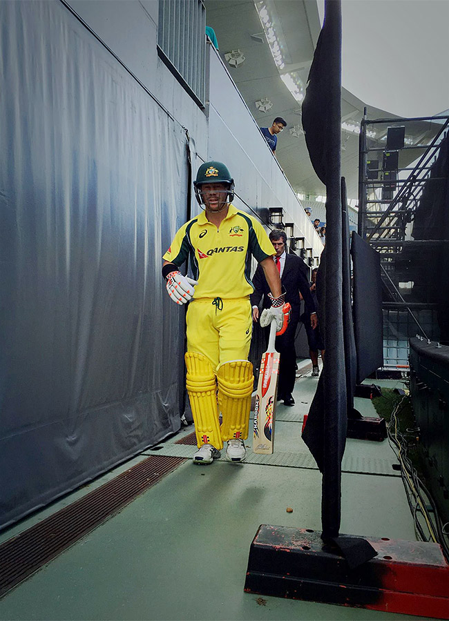cricketer david warner family photos - Sakshi