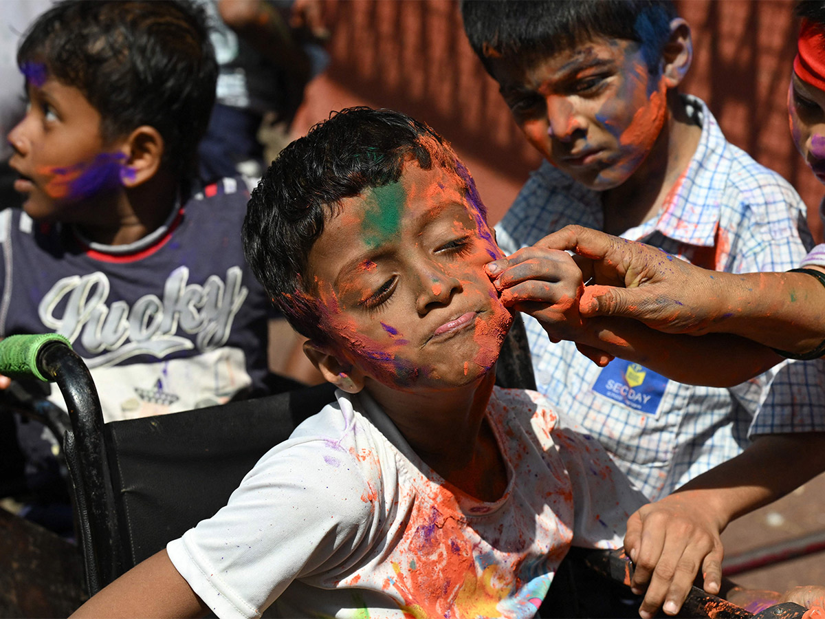 Holi Celebrations At North India Special Photos - Sakshi