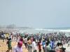 Holi Celebrations at Vizag RK Beach - Sakshi