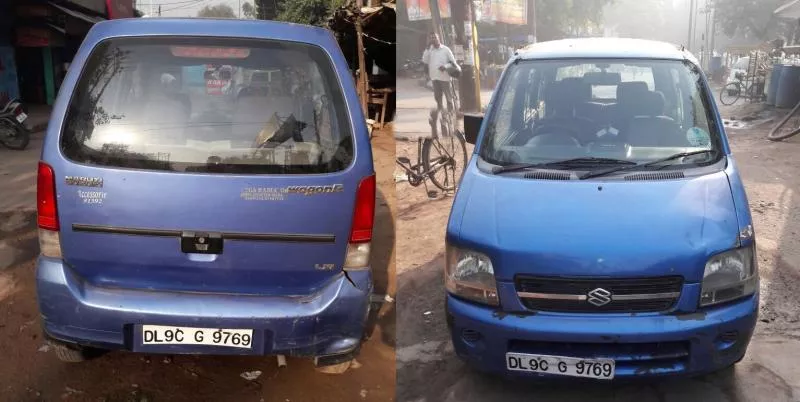 Kejriwal's iconic blue Wagon R car found abandoned in Ghaziabad