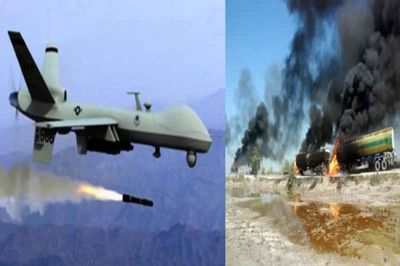 US drone strike kills at least 26 Haqqani militants - Sakshi
