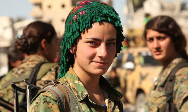 Kurdish female militia vows to keep fighting defeat ISIS in Raqqa