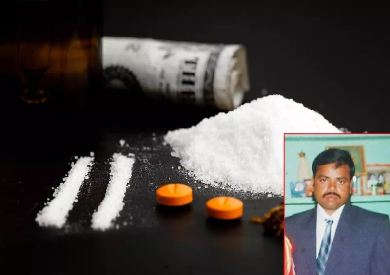 drugs mafia killed chandrashekar - Sakshi