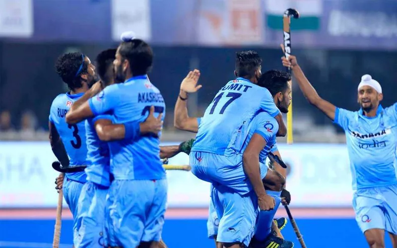 India beat Germany 2-1 to reclaim bronze at HWL Final - Sakshi