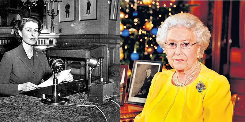 Queen's first Christmas talk - Sakshi