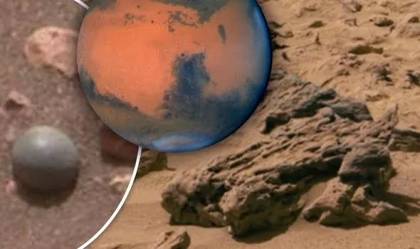 Cannonball Found on Mars, - Sakshi