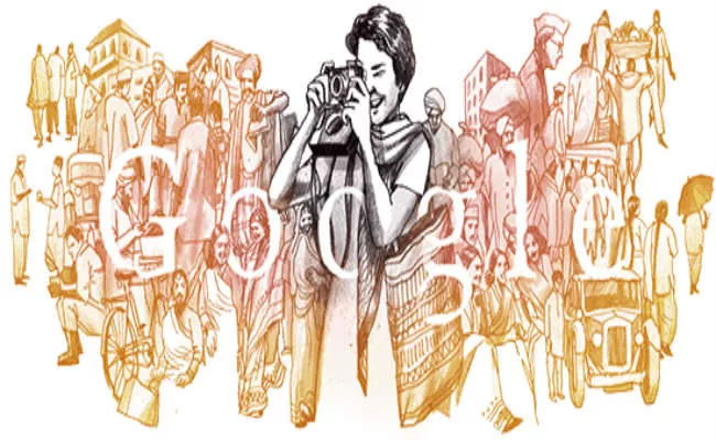 Google Doodle pays tribute to Homai Vyarawalla, India's first woman photojournalist - Sakshi