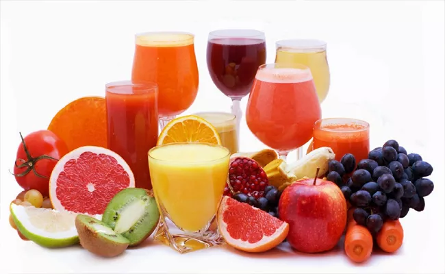  Drinking 100 per cent fruit juice does not raise blood sugar levels  - Sakshi