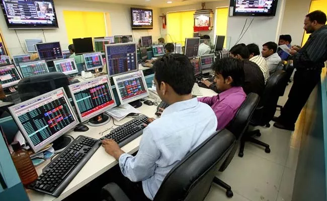 stockmarkets opens  with  marginal gains - Sakshi