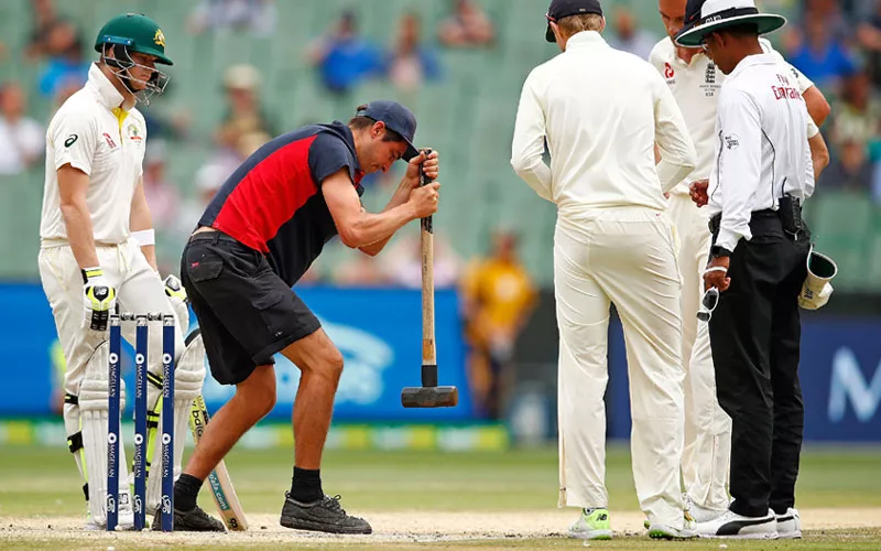 International Cricket Council confirms MCG poor pitch rating  - Sakshi