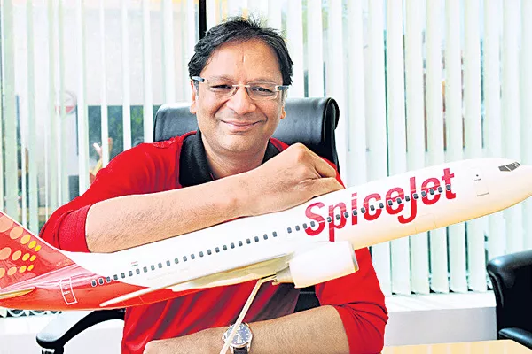 Ajay Singh says Spicejet 'too small' to snap up Air India - Sakshi