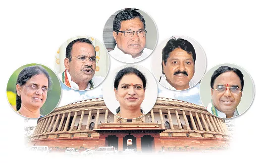 Congress seniour leaders to be contest loksabha - Sakshi