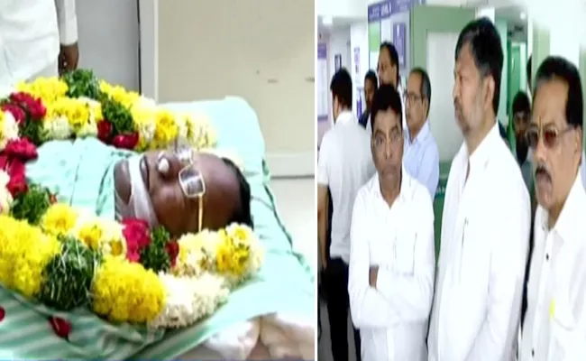 TDP Leaders Condolences on  Gali Muddu Krishnama Naidu - Sakshi