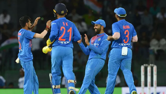 India Won By 17 Runs Against Bangladesh - Sakshi