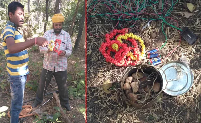 Bombs And Detonators Caught In Bhadrachalam - Sakshi