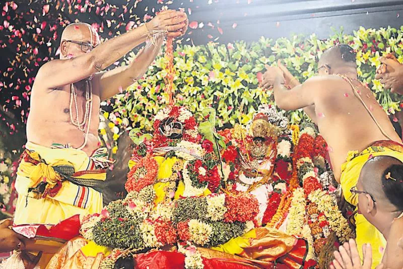 Seetharamula Kalyanotsavam as grand level - Sakshi