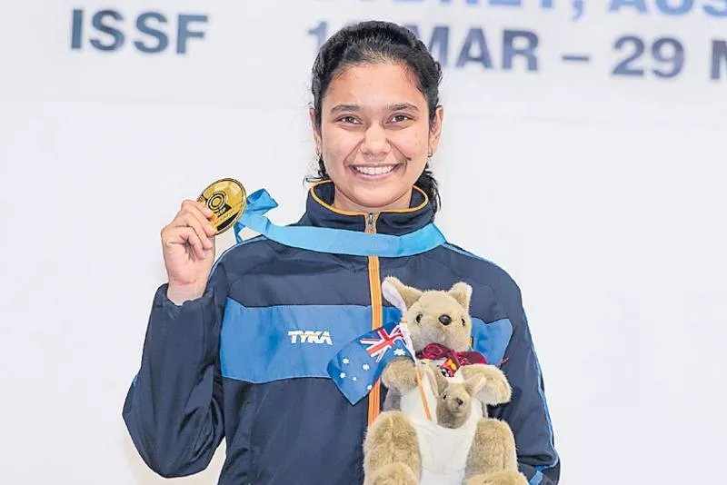 Indian shooters finish second overall with 24 medals - Sakshi