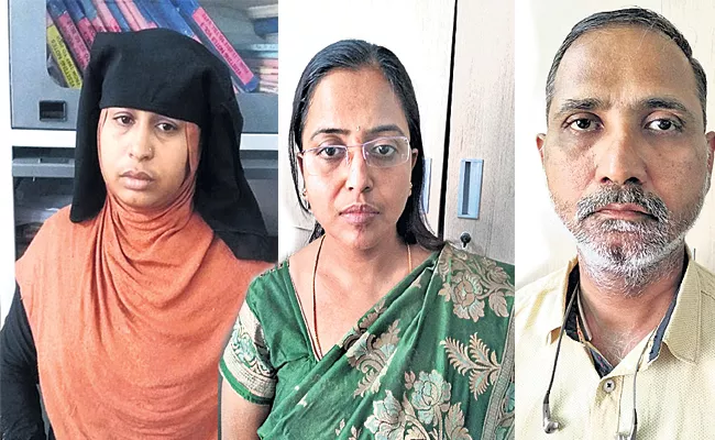 Gayathri Nursing Home Management Arrest - Sakshi