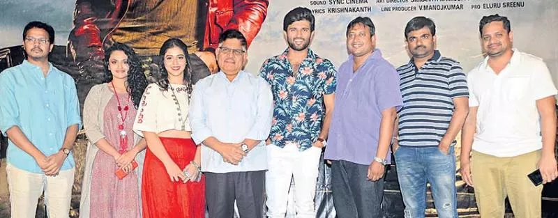 Allu Aravind Praises Vijay Devarakonda at Taxiwaala Teaser Launch - Sakshi