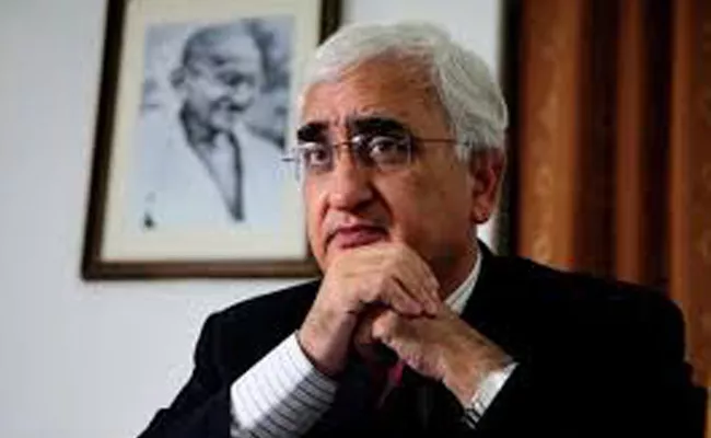 Salman Khurshid Says Congress Hands Are Stained With Blood of Muslims - Sakshi