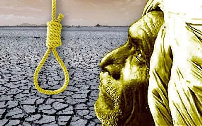 Two farmers commit suicide  - Sakshi