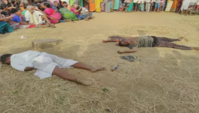 The Village That Shock The Murder Of Two Men - Sakshi