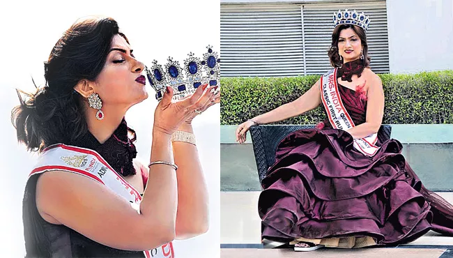 Jhanvi Bajaj Runnerup At MRS India Queen of Substance - Sakshi