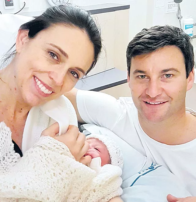 New Zealand Prime Minister Jacinda Ardern gives birth to girl - Sakshi
