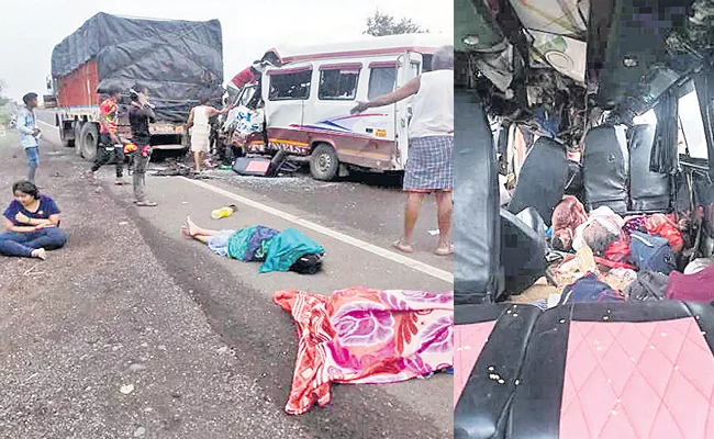 Road Accident in Maharashtra - Sakshi