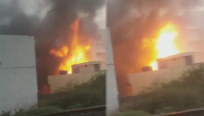 Fire Accident In Hyderabad - Sakshi