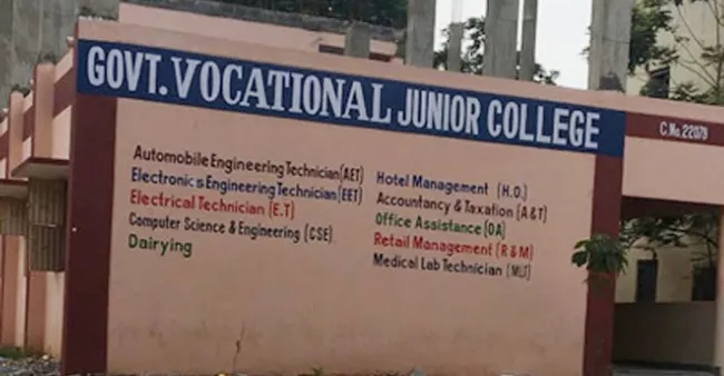 Nampally Govt Vocational Junior College Invite Applications - Sakshi