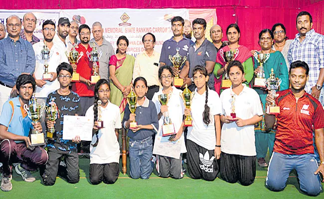 Aditya gets Two More Titles in carrom tournament - Sakshi