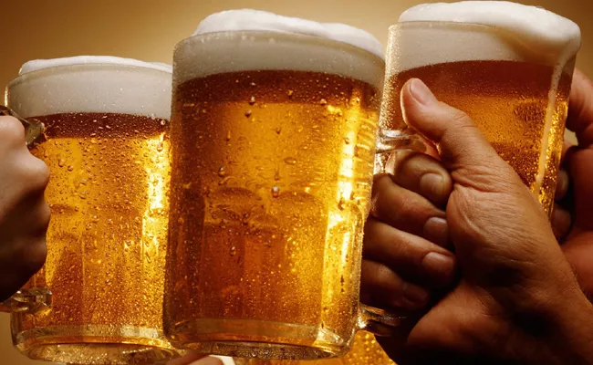 Beer Companies Not Paying Taxes in telangana - Sakshi