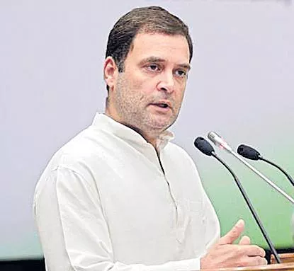 Rahul Gandhi Slams Prime Minister Narendra Modi - Sakshi