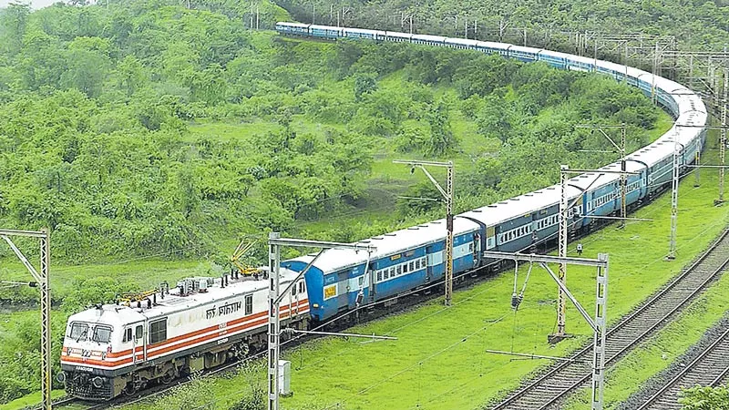 Trains to have onboard shopping facility - Sakshi