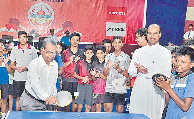 Trishul, anup entes semis in Inter School Table Tennis - Sakshi