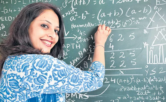 Ladies Are More In Teaching Job In India - Sakshi