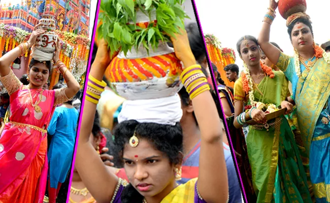 Bonalu Celebrations Reflect Telangana Culture - Sakshi