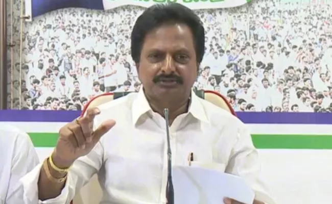 YSRCP Leader Goutham Reddy condemn Mid Day Meal Workers Arrested - Sakshi