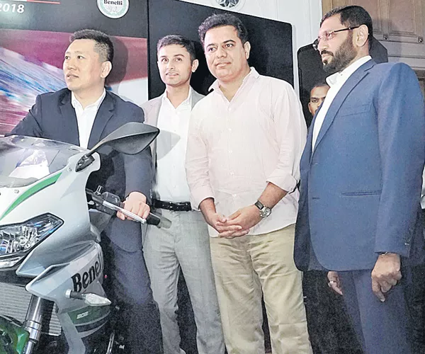 Superbike giant Benelli to set up manufacturing plant in Hyderabad - Sakshi